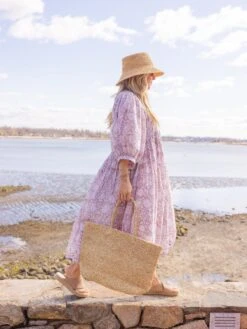 Hat Attack Beach Dress LAVENDER