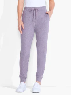 Brushed Flow Jogger PLUM