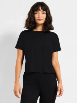 Brushed Flow Tee BLACK ONYX