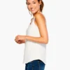 Shirt Tail Perfect Tank PAPER WHITE