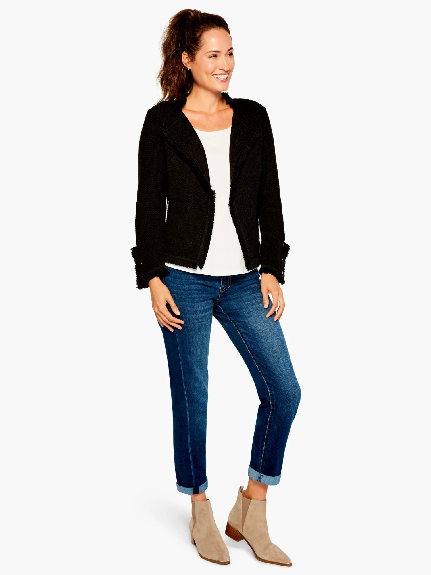 Shirt Tail Perfect Tank PAPER WHITE - Image 4