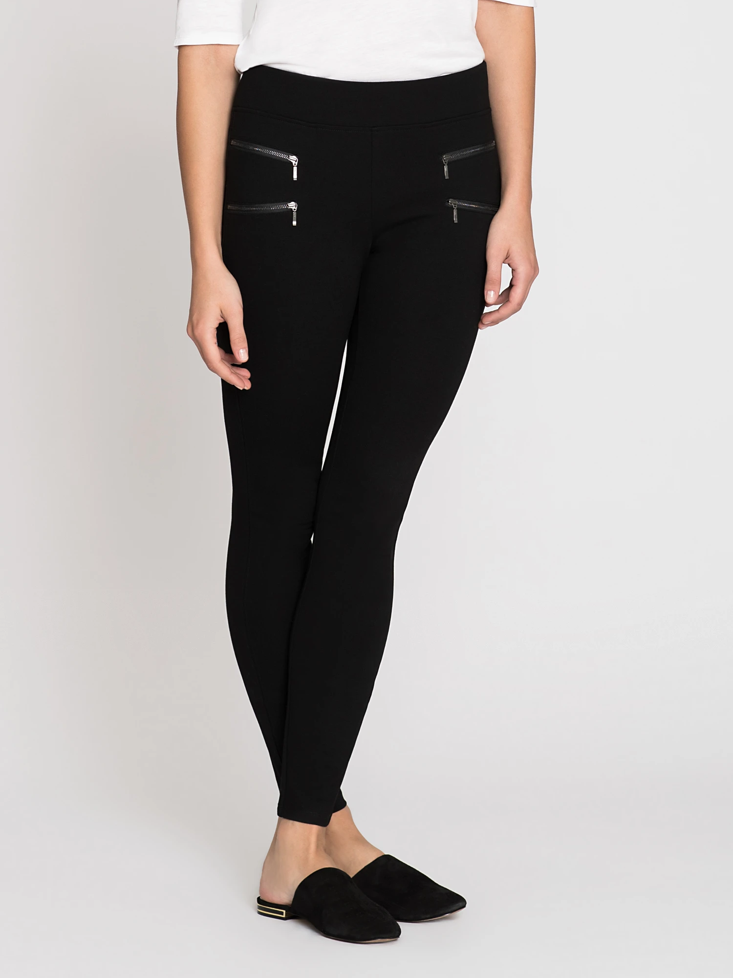 Double Zip Legging BLACK ONYX - Image 2