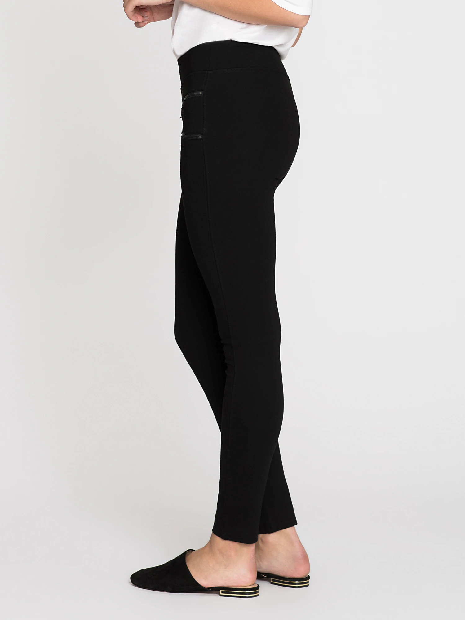 Double Zip Legging BLACK ONYX - Image 3