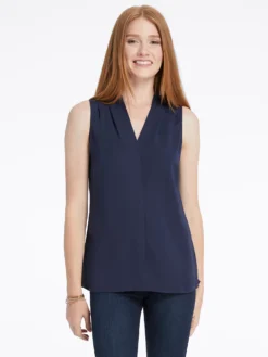 Easy Day To Night Top DARK INDIGO