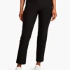Wonderstretch Straight Ankle Pant BLACK ONYX