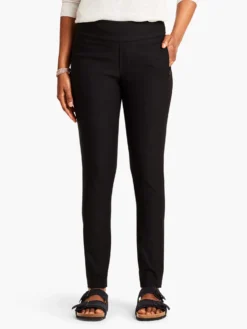 Wonderstretch Zip Pocket Slim Leg Pant BLACK ONYX