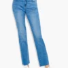 NZ Denim 28" Mid Rise Straight Ankle Jeans