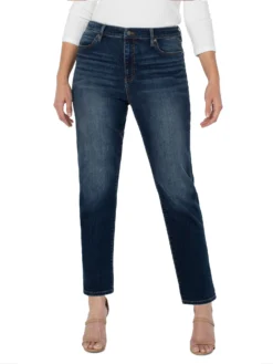 Liverpool - Hi-Rise Non-Skinny Skinny DARK WASH