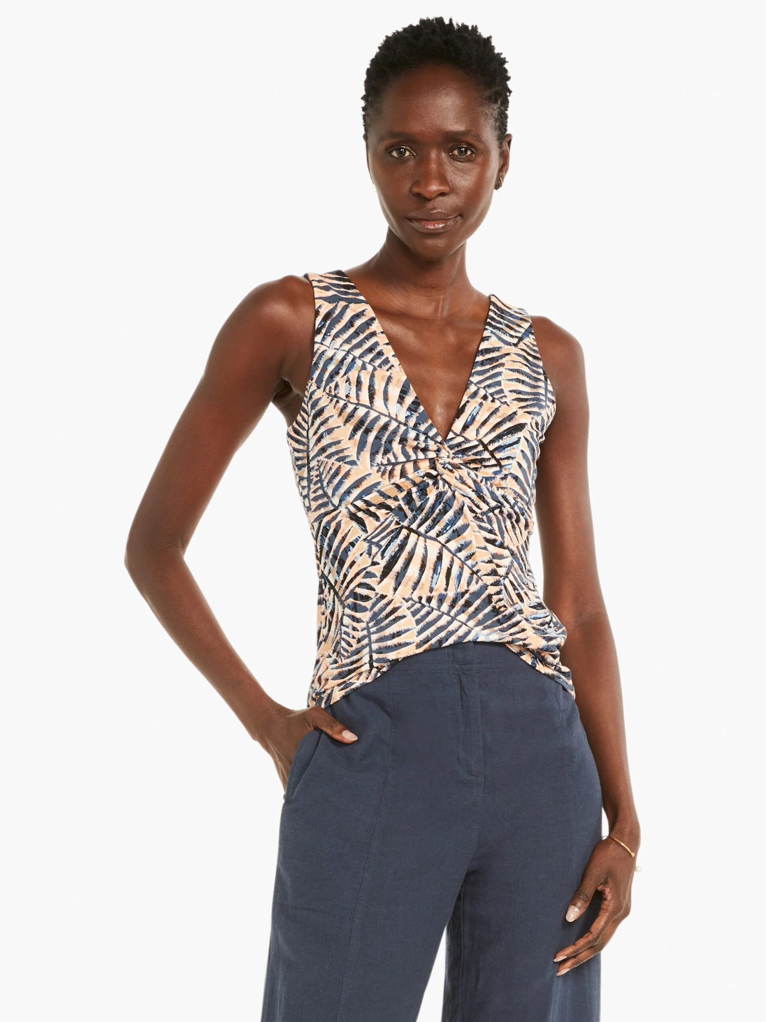 Flowing Ferns Tank NEUTRAL MULTI - Image 2