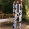 Sapphire Shades Wide-Leg Pant BLUE MULTI