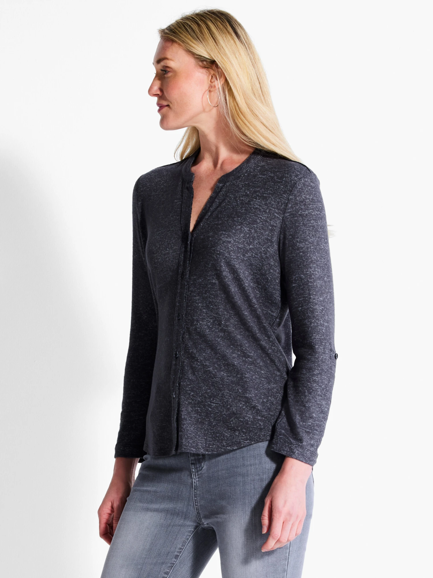 NZT Sweet Dreams Convertible Sleeve Shirt ECLIPSE - Image 2