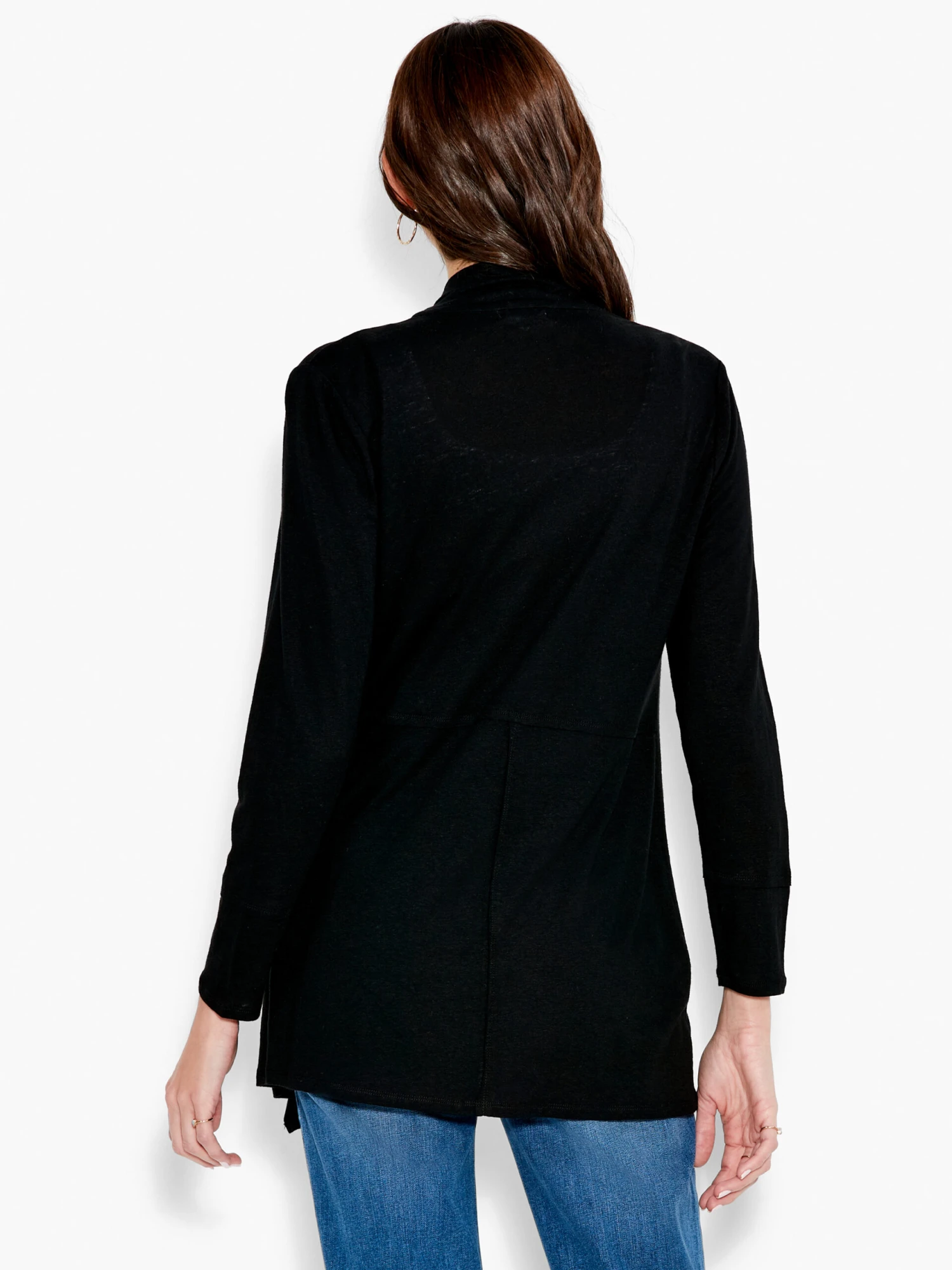 NZT Long Sleeve Drape Cardigan - Image 3