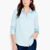 NZT Long Sleeve Angled Pocket Shirt MIST