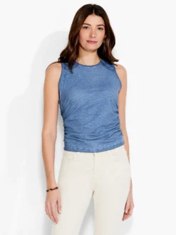 NZT Crew Ruched Tank