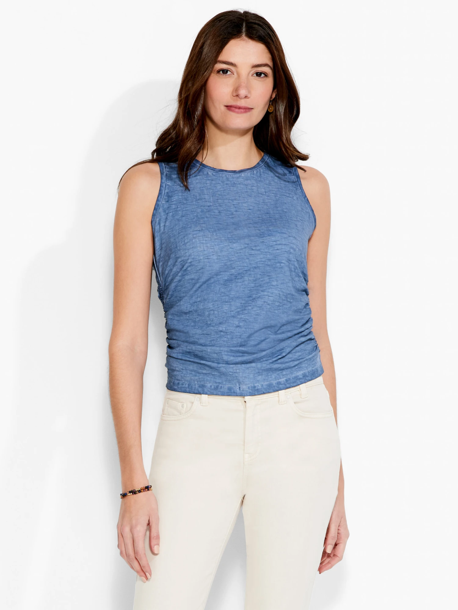 NZT Crew Ruched Tank