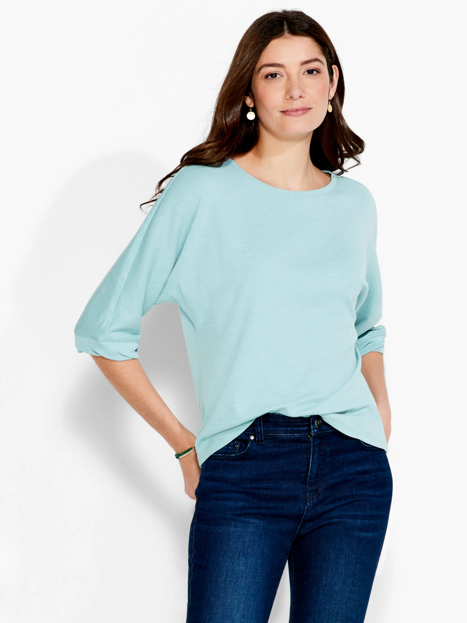 NZT Boat Neck Dolman Sleeve Tee - Image 2