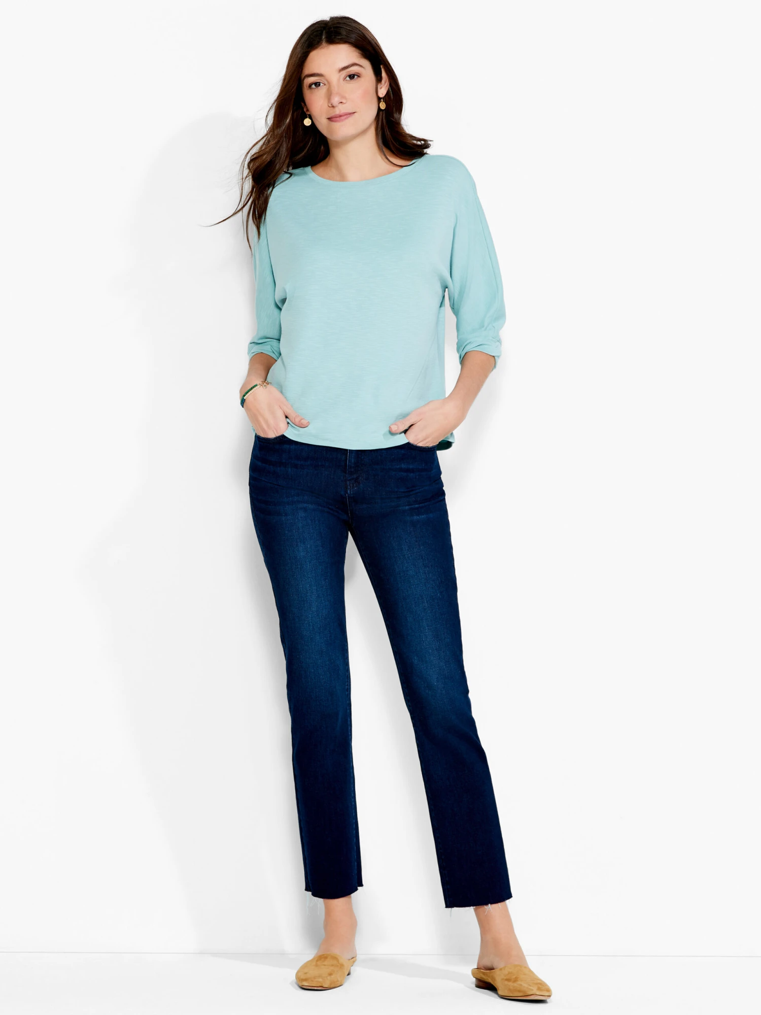 NZT Boat Neck Dolman Sleeve Tee - Image 5