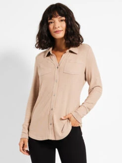 NZT Sweet Dreams Long Sleeve Shirt NATURAL