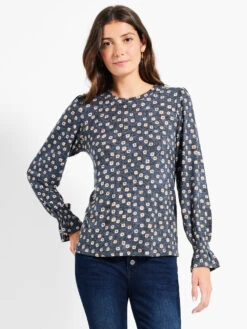 NZT Sweet Dreams Dotty Femme Sleeve Tee BLACK MULTI