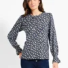 NZT Sweet Dreams Dotty Femme Sleeve Tee BLACK MULTI
