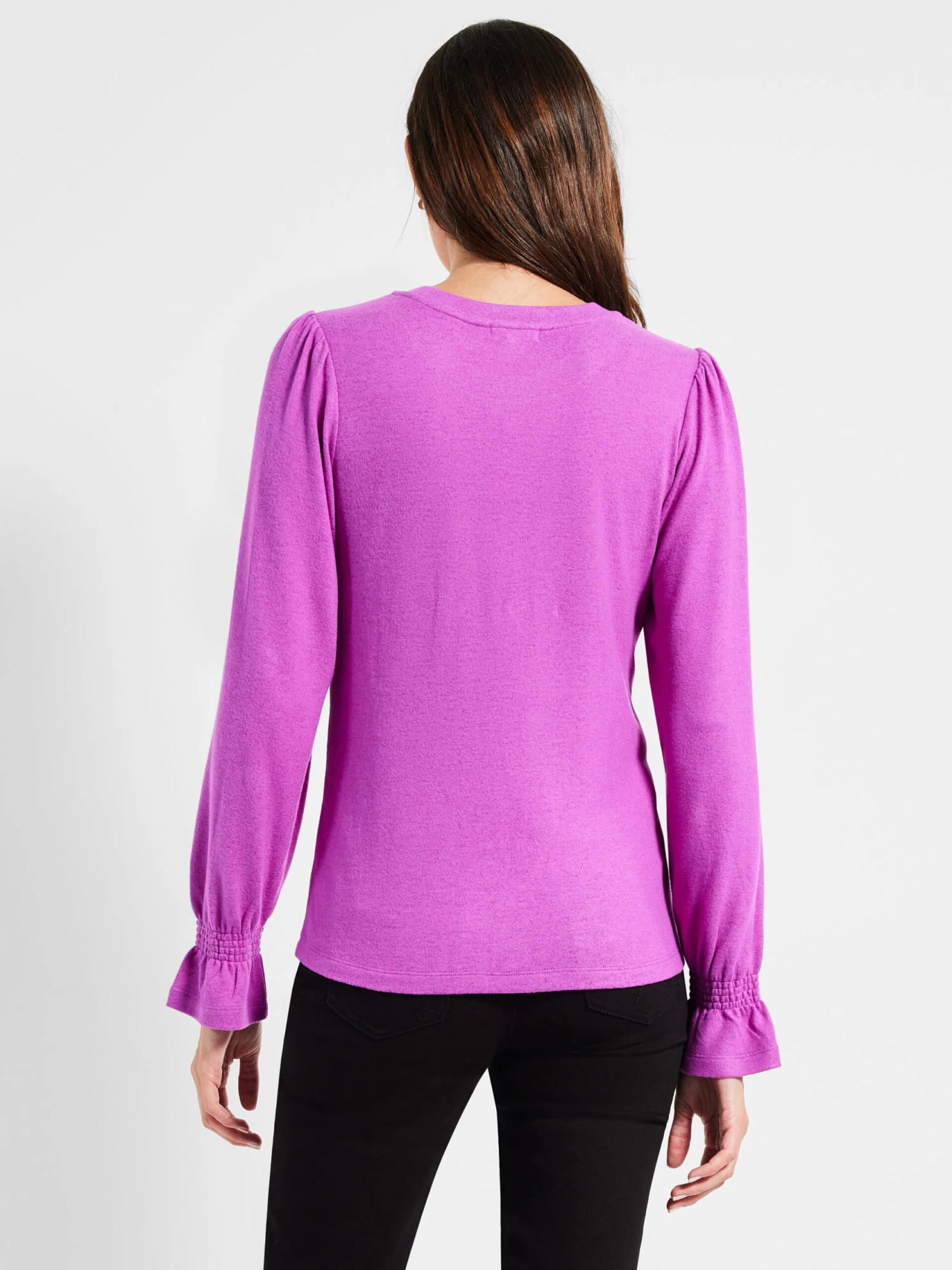 NZT Sweet Dreams Femme Sleeve Tee VIVID MAGENTA - Image 3