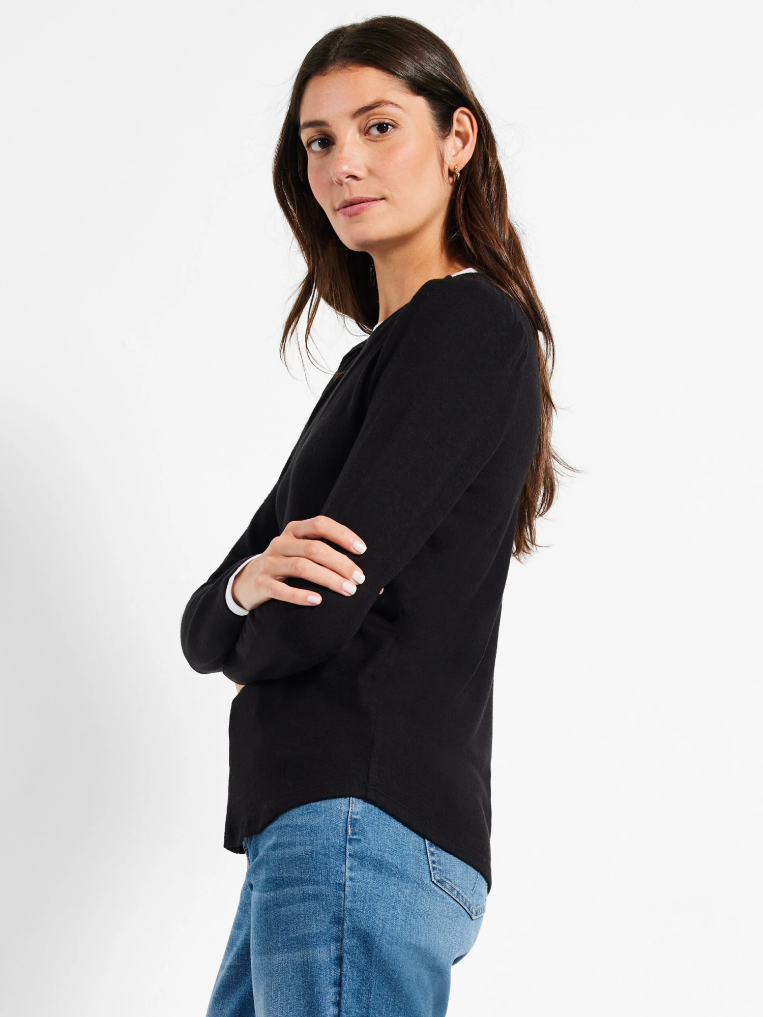 NZT Sweet Dreams Puff Shoulder Layered Top - Image 2