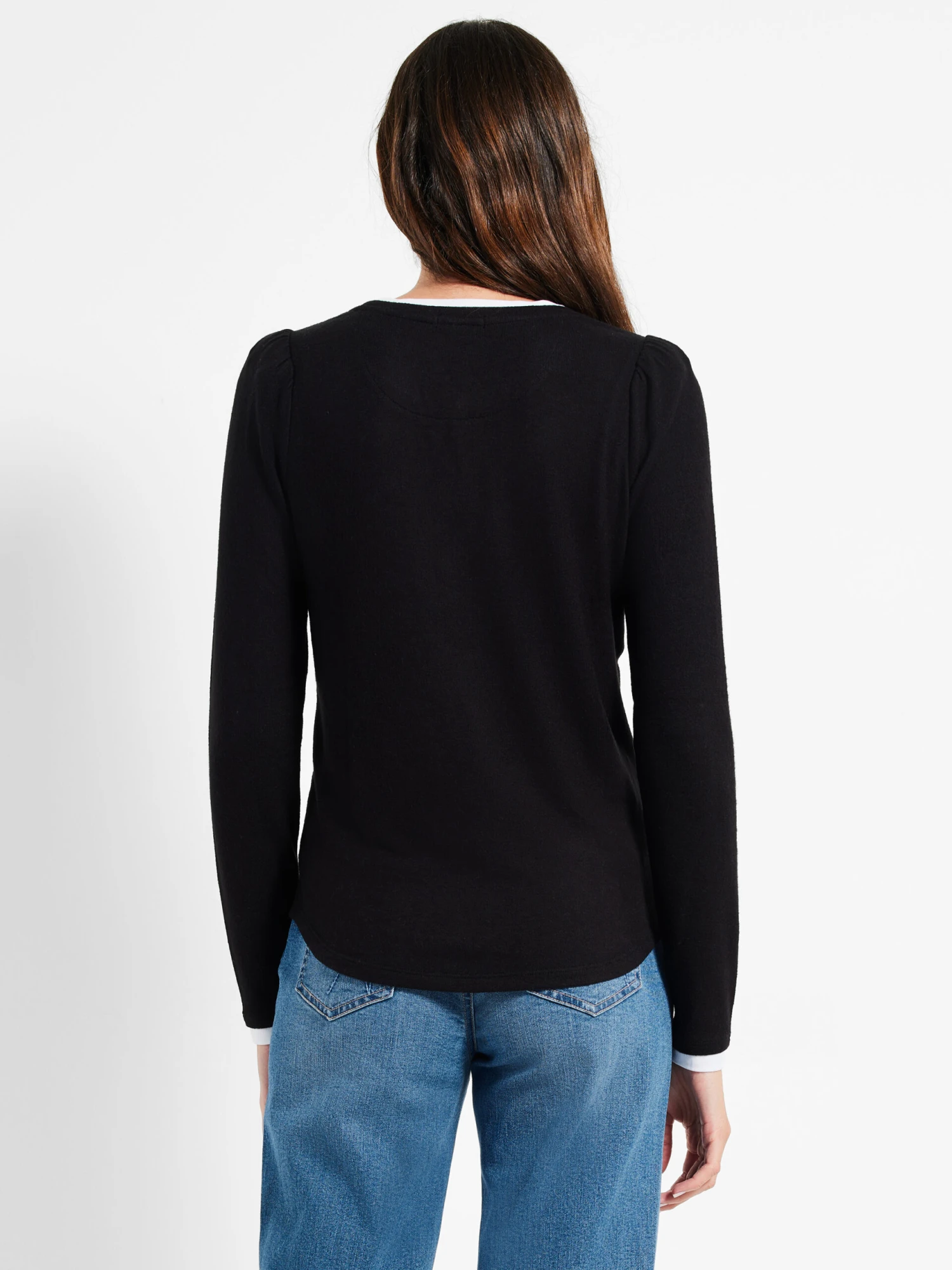 NZT Sweet Dreams Puff Shoulder Layered Top - Image 3