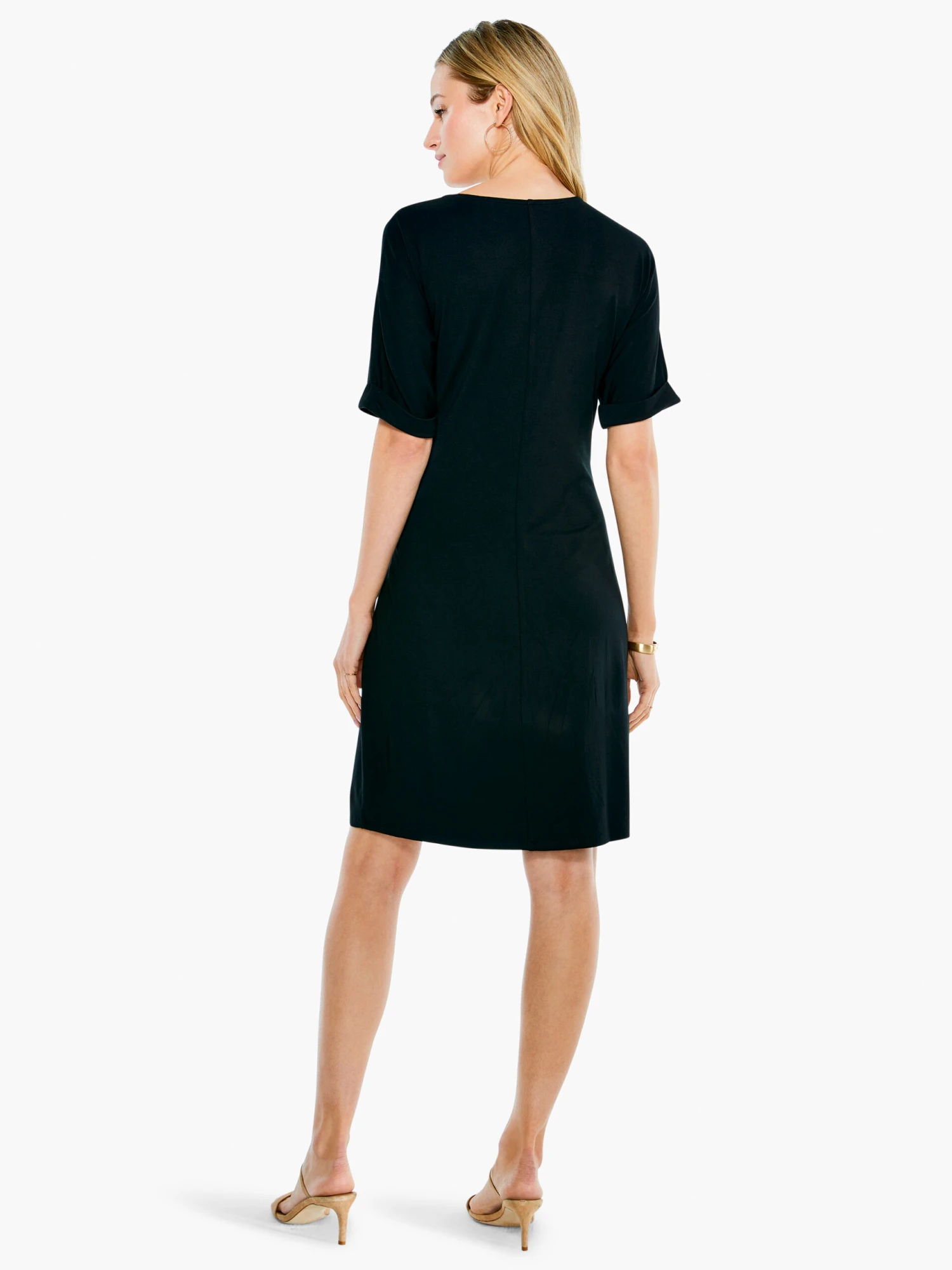 Eaze Tie Dress BLACK ONYX - Image 3