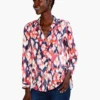 Floral Ikat Live In Shirt BLUE MULTI