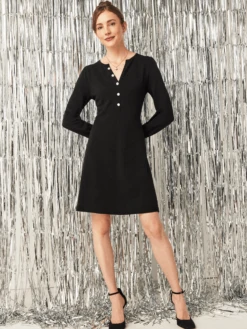 Twirl Time Dress BLACK ONYX