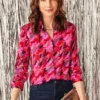 Petal Splash Shirt PINK MULTI