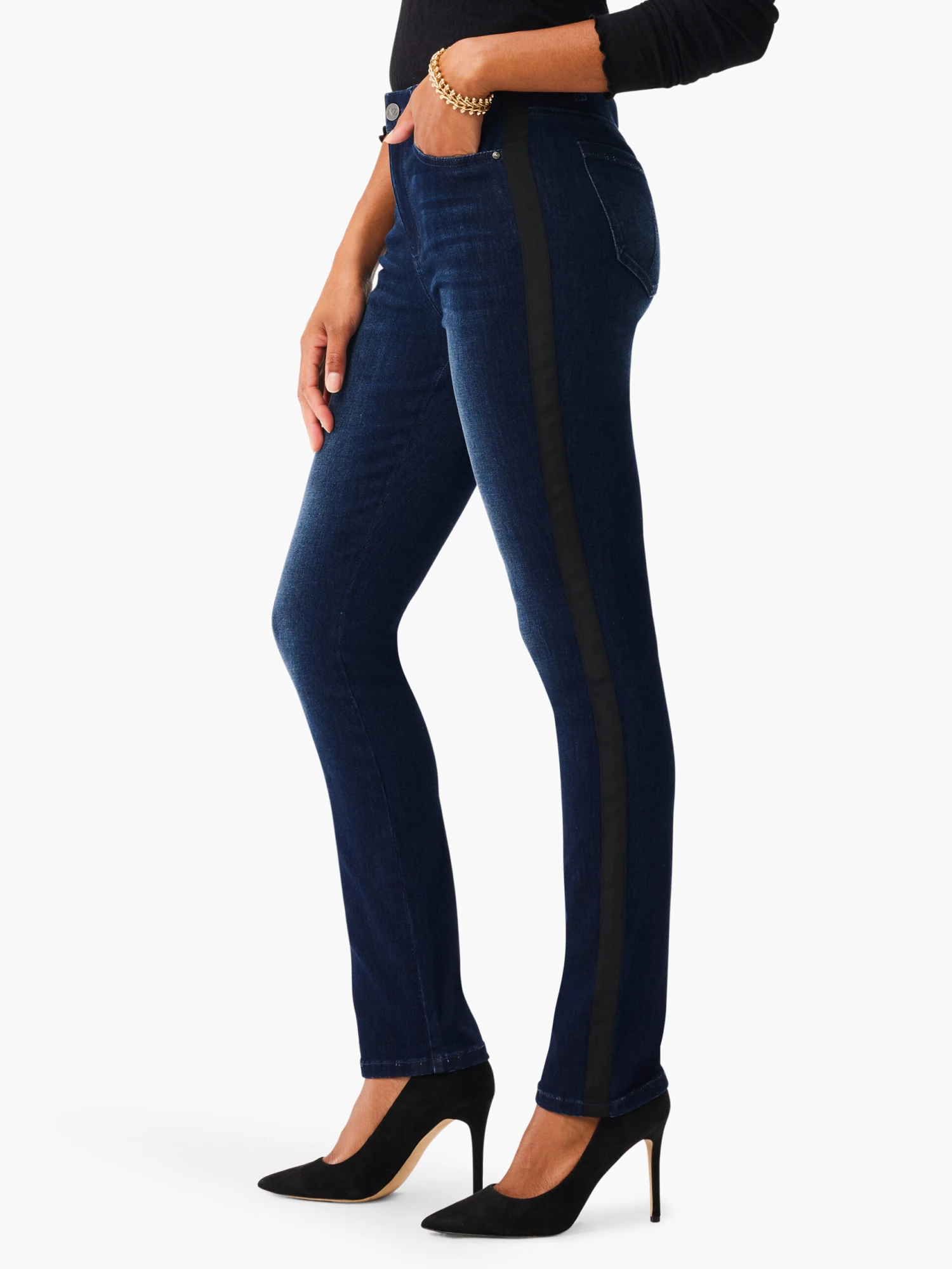 NZ Denim 31" Mid Rise Slim Tuxedo Jean TWILIGHT - Image 3