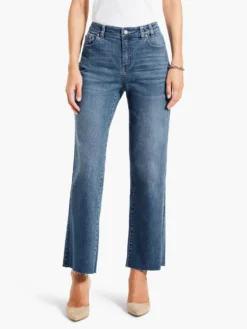 NZ Denim 28" Mid Rise Ankle Boyfriend Jeans HORIZON