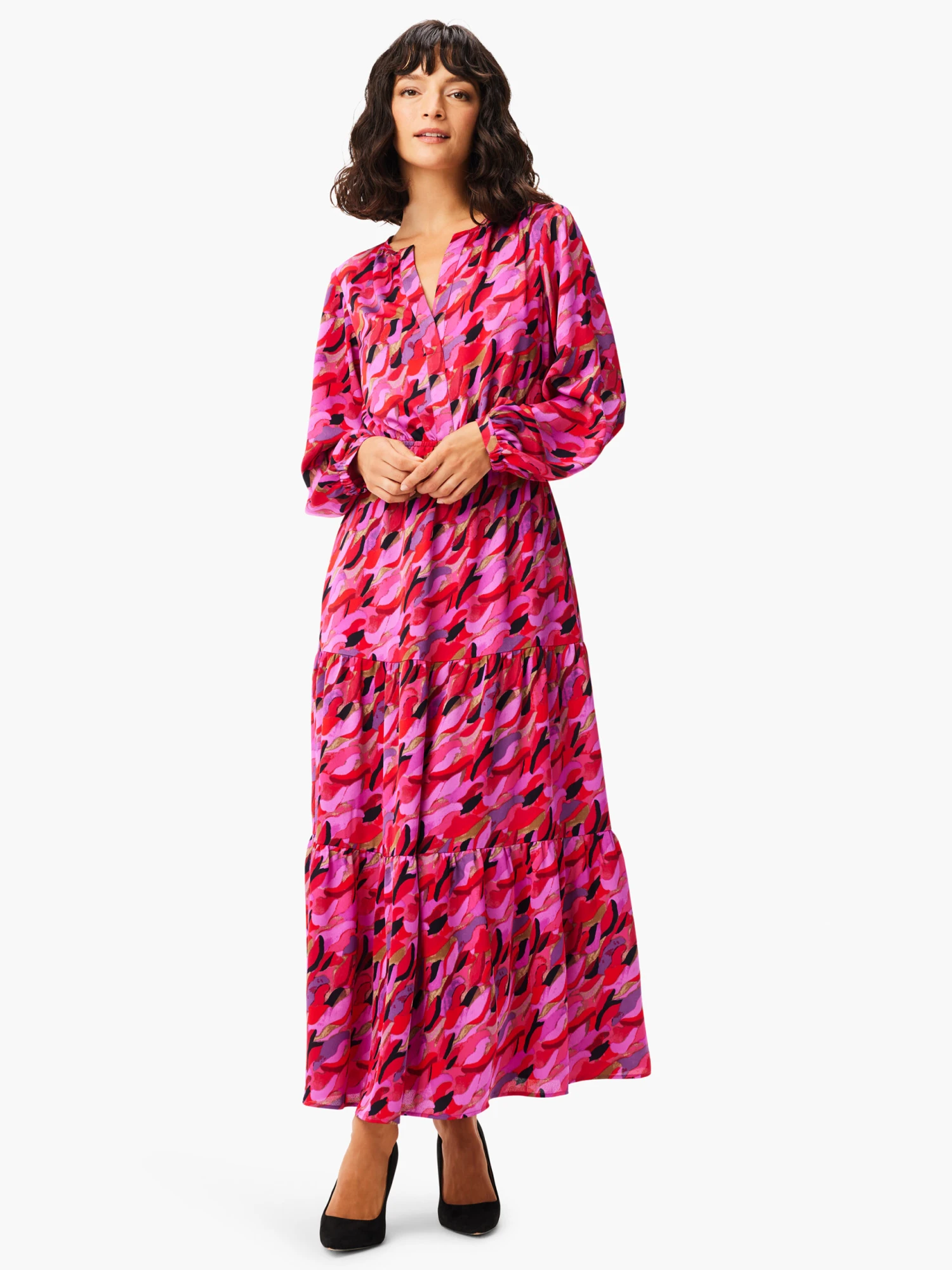 Petal Splash Dress PINK MULTI - Image 5